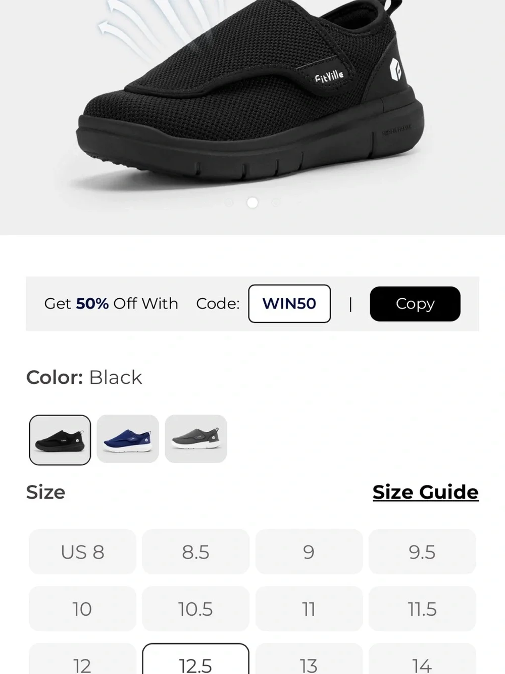 Men’s ' Breathable Slip-On Shoes - Black